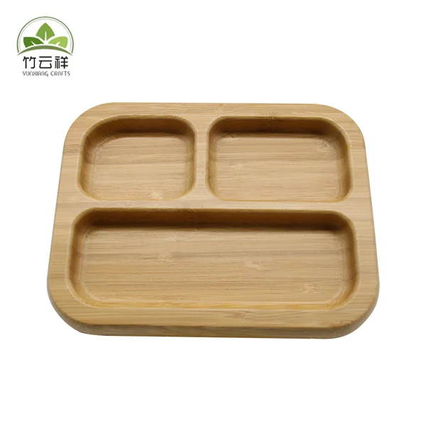 Suction Plate Bamboo